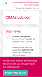 Mobile Screenshot of lms.cimastudy.com